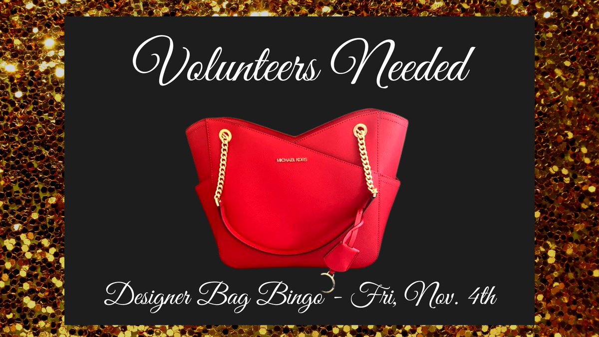 SafeSoundNJ's tweet image. We need you! If you aren't planning on participating at Designer Bag Bingo, you can still help make the event a huge success by volunteering. 

See our volunteer needs before and during the event at bit.ly/3Tkoz9W. #Volunteer #WeBelieveSurvivors #SafeSoundSomerset