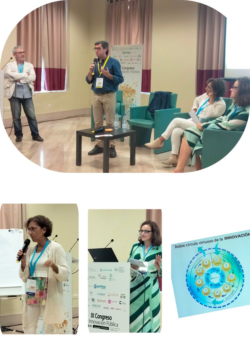 Miembros de la comunidad #InnovAnda en acción en #Novagob2022
#EsteEsElMomento
"Voluntariado en Innovación Pública de abajo a arriba".