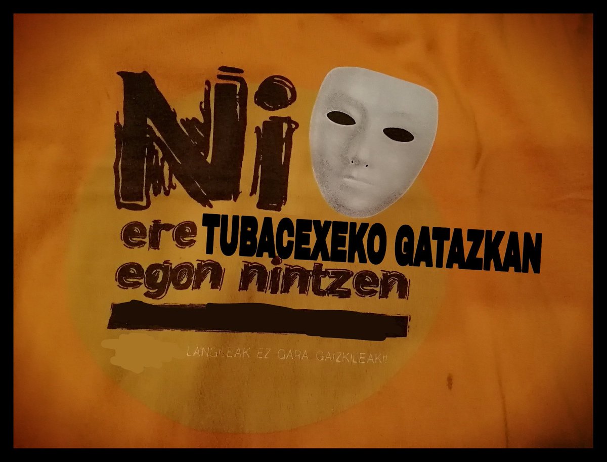 PUTA VERGÜENZA!!!!

Trabajadoras apalizadas, que después son denunciadas por sus propios agresores.

NO OS PREOCUPÉIS, NOSOTRAS OS CREEMOS Y OS APOYAREMOS SIEMPRE!!!

Josu Erkoreka, entzun!!!

NI ERE, TUBACEXEKO GATAZKAN EGON NINTZEN!!!

aiaraldea.eus/aiaraldea/1666…