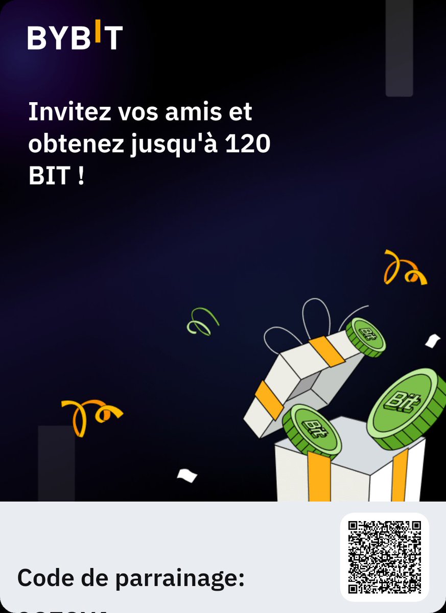 Participez à cet événement Launchpad avec moi et obtenez un accès anticipé aux tokens de projets prometteurs directement sur Bybit ! Cliquez ici : bybit.com/fr-FR/trade/sp…
bybit.com/fr-FR/trade/sp…