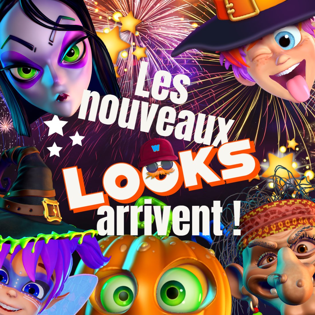 À vos avatars, prêts, personnalisez🎃

Retrouvez bientôt sur #Wiloki les nouveaux looks, parfaits #Halloween 👻

#Vacances #ootd
