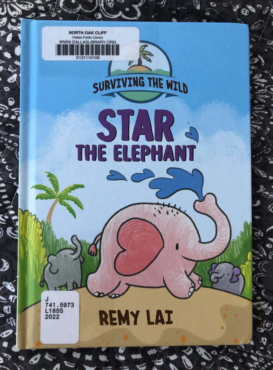 Cutesy elephants and other forest creatures face deforestation in SE Asia. Lots of back matter on why it’s happening and what people can do to stop it. I didn’t know elephants can swim.🤔Intended audience will get the ecology message ❤️🐘 <a href="/Remy_Lai/">Remy Lai</a> <a href="/DISD_Libraries/">Dallas ISD Libraries</a> #bookaday