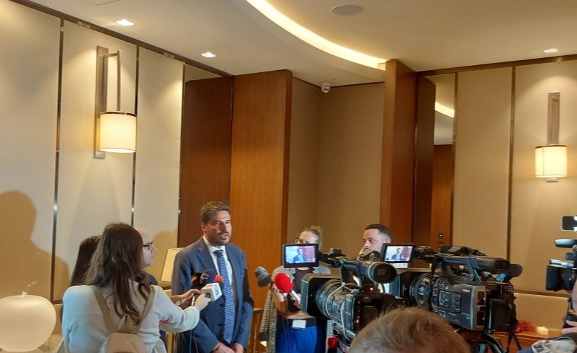 AmbassadorEU's tweet photo. #ForEveryChildJustice is a shared value for 🇲🇰 and 🇪🇺. DHoM Vassallo today remarked on the successful EU funded project in collaboration with UNICEF which identified the advances and the gaps that remain to give 🇲🇰 children the protection they deserve in the justice system. https://t.co/xHPNIEfeFK