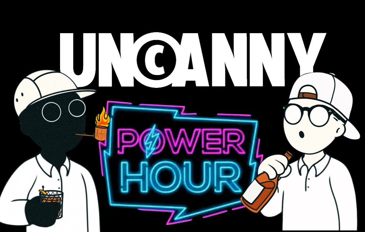 UncannyCC's tweet photo. **UNCANNY POWER HOUR**

Crypto, NFTs, ALPHA, AMA, AND SNIPING!

🎉Uncanny Prizes will be given out!🎉

‼️12 PM EST - 1 PM EST‼️
https://t.co/cHP5rMEk8c 
👆🏻Set a reminder!

Everyone welcome, come Shill!
#StayUncanny #UCCs #NFTs https://t.co/IjqG5jQhLo