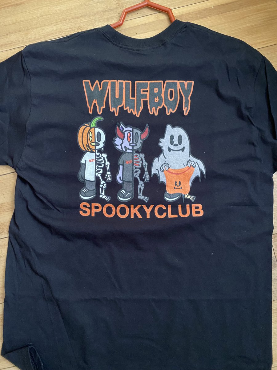 wulf boy social club (@wulfboysocial) on Twitter photo ππ πππ²π¬ π¨π ππ©π¨π¨π€π² ππ³π§π»
Day 20:
The Pack loves free merch, so today's Holder giveaway is for a Spooky Szn T-Shirt! ππΊ
Keep an eye out in the Discord for when the raffle starts today. Who knows, maybe there will be something else added? π
AWOOOO! πΊ
#WBSC ππ πππ²π¬ π¨π ππ©π¨π¨π€π² ππ³π§π»
Day 20:
The Pack loves free merch, so today's Holder giveaway is for a Spooky Szn T-Shirt! ππΊ
Keep an eye out in the Discord for when the raffle starts today. Who knows, maybe there will be something else added? π
AWOOOO! πΊ
#WBSC