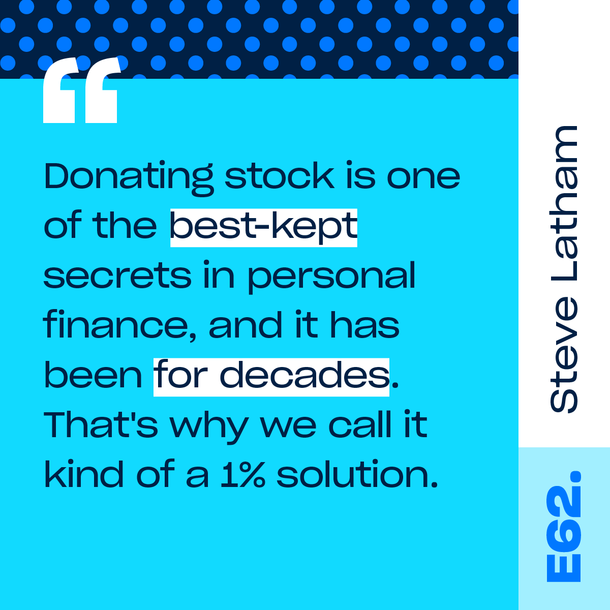 🚨New Episode Alert 🚨

Listen in on our new episode to hear @SteveLatham (<a href="/donatestock/">DonateStock</a>'s CEO and Co-founder) introduce us to the world of nonprofit stock donations, and learn why stock is the “biggest pool to fish in” for #nonprofit fundraising.

🎧:nonstopnonprofitpodcast.com/episodes/every…