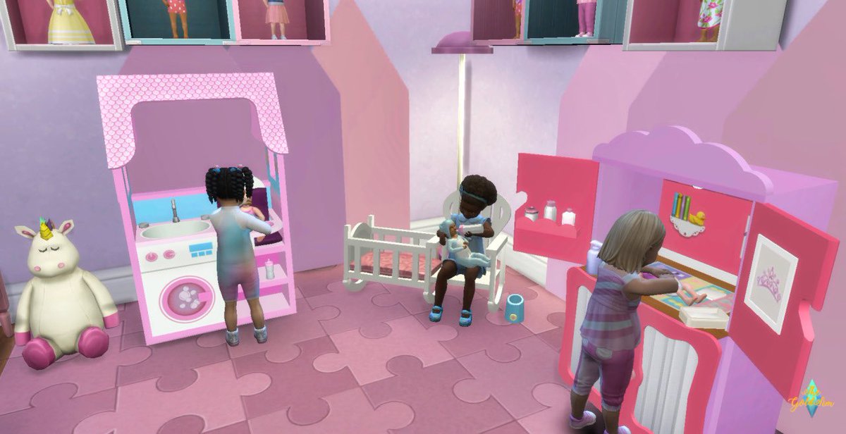 Goldsimz's tweet photo. #TheSims4 - New Nursery Playroom Set Check out my tumblr for more info TheGoldSim https://t.co/bSxvziuPQG