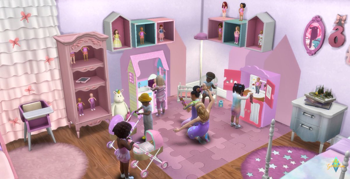 Goldsimz's tweet photo. #TheSims4 - New Nursery Playroom Set Check out my tumblr for more info TheGoldSim https://t.co/bSxvziuPQG