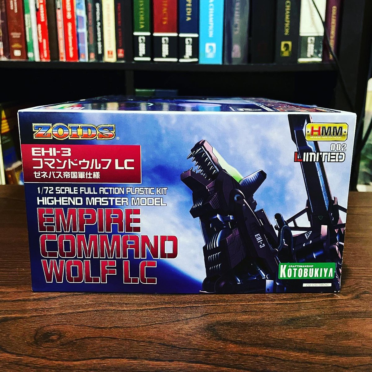 Krlos_Llorente1's tweet image. ⚙️Empire Command Wolf LC⚙️ HMM 002🔴 #Zoids #commandwolf #ゾイド #Empire #wolf #Hmm #kotobukiya #takaratomy