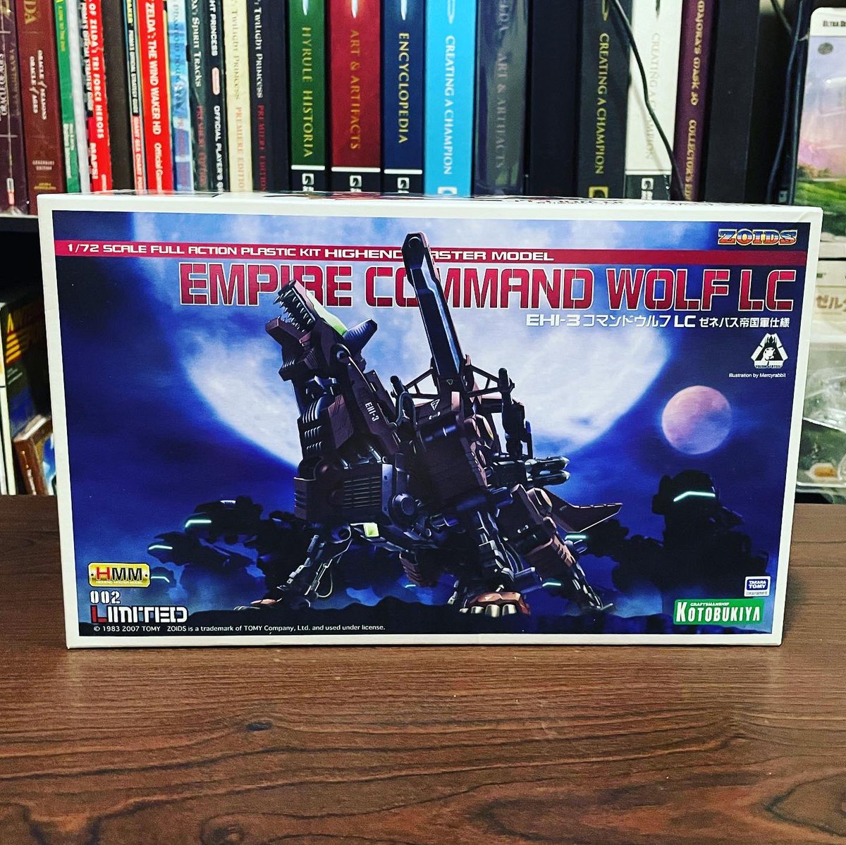 Krlos_Llorente1's tweet image. ⚙️Empire Command Wolf LC⚙️ HMM 002🔴 #Zoids #commandwolf #ゾイド #Empire #wolf #Hmm #kotobukiya #takaratomy