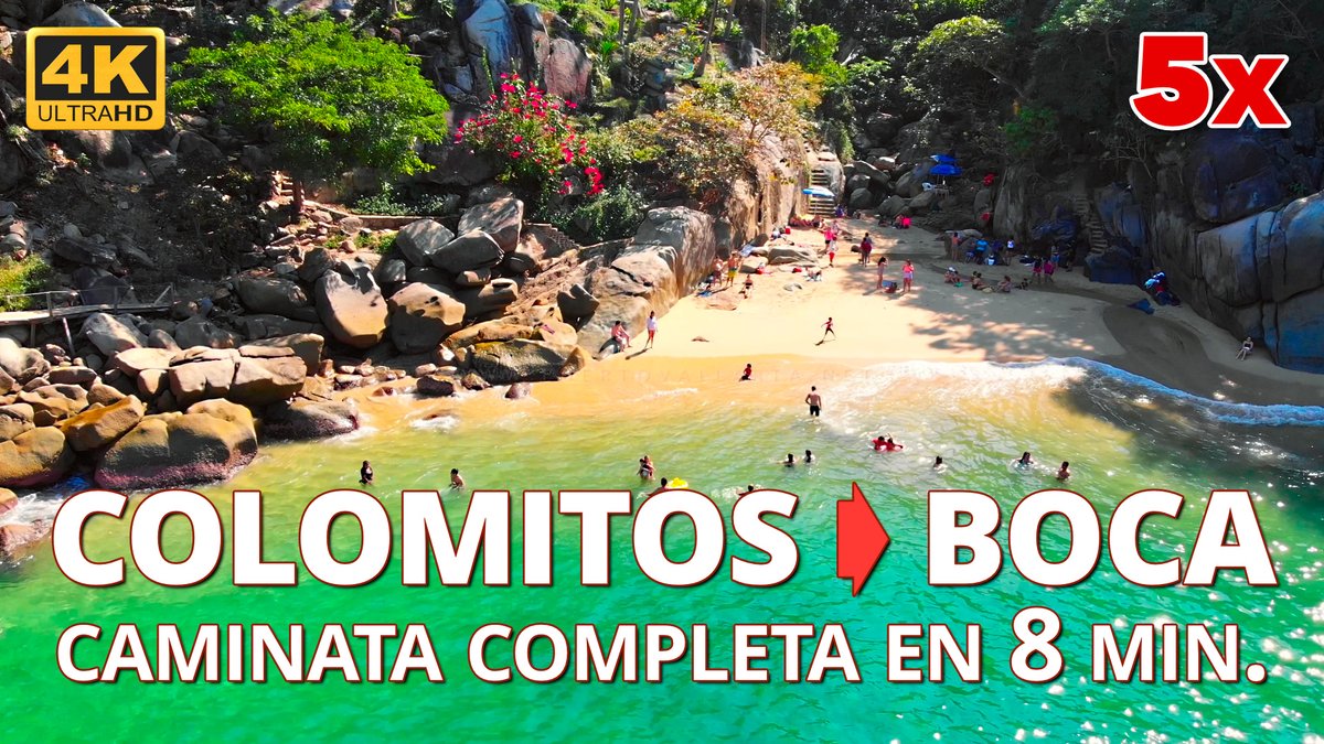 puertovallarta2's tweet photo. Caminata de Playa Colomitos a Boca de Tomatlán (alta velocidad 4K 13 de dic. 2021 https://t.co/TTEyViOcPC via @YouTube #playacolomitos #puertovallarta #Bocadetomatlan #jalisco #mexico https://t.co/l40dksROwf