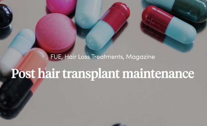 How to look after your new hairline following a hair transplant 

#hair #hairloss #hairtransplant 

hshairclinic.co.uk/news/post-hair…