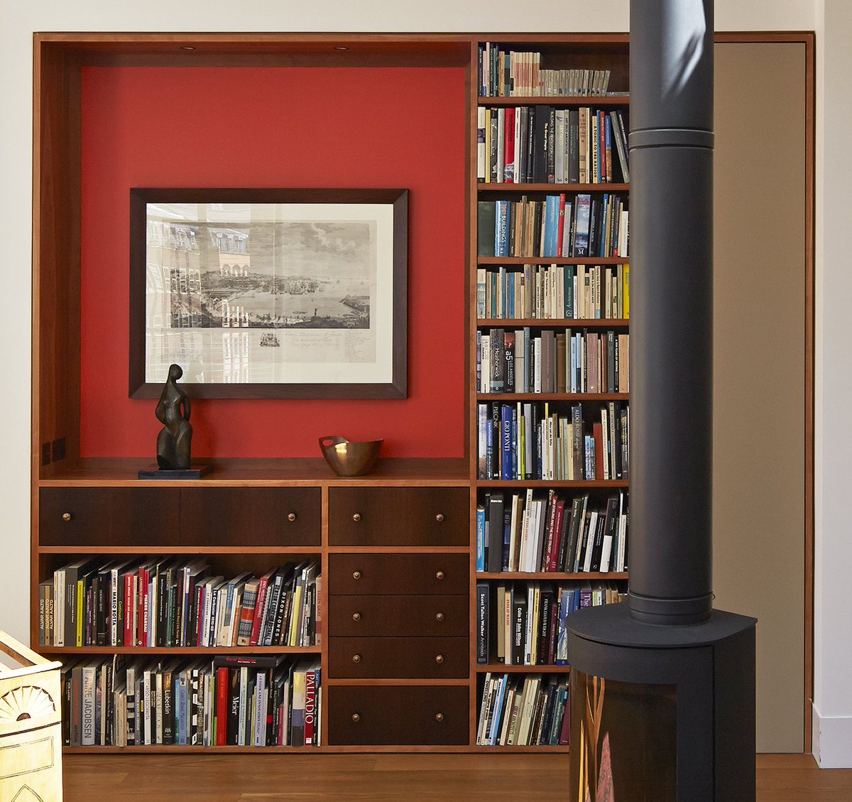 Well considered storage is a key element of all BWA schemes, critical in creating decluttered, harmonious spaces tailored to the needs of each client. Here is a selection of joinery units in a few of our projects.