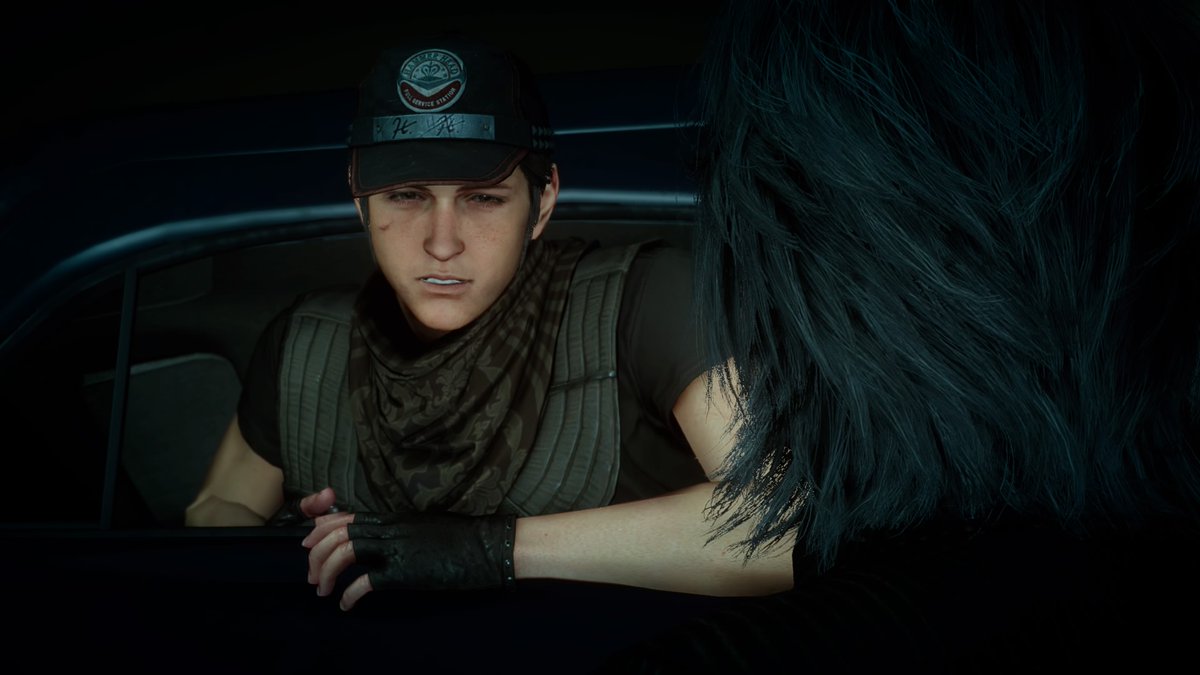 Today's Final Fantasy character is Talcott Hester from Final Fantasy XV!