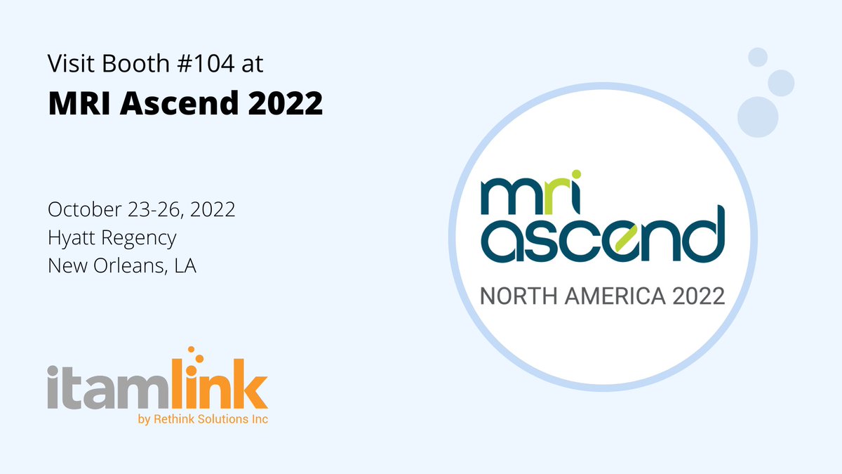 RethinkSolution's tweet photo. Hey #NOLA & #MRIAscend2022! We’re excited to be sponsoring & exhibiting at Booth #104 from Oct 23-26th!
Visit us for some sweet #SWAG & learn how you can manage your #PropertyTax assessments, appeals, payments, forecasts, accruals and more... ALL IN ONE SYSTEM!
#itamlink #MRI https://t.co/Dc48LNndIS