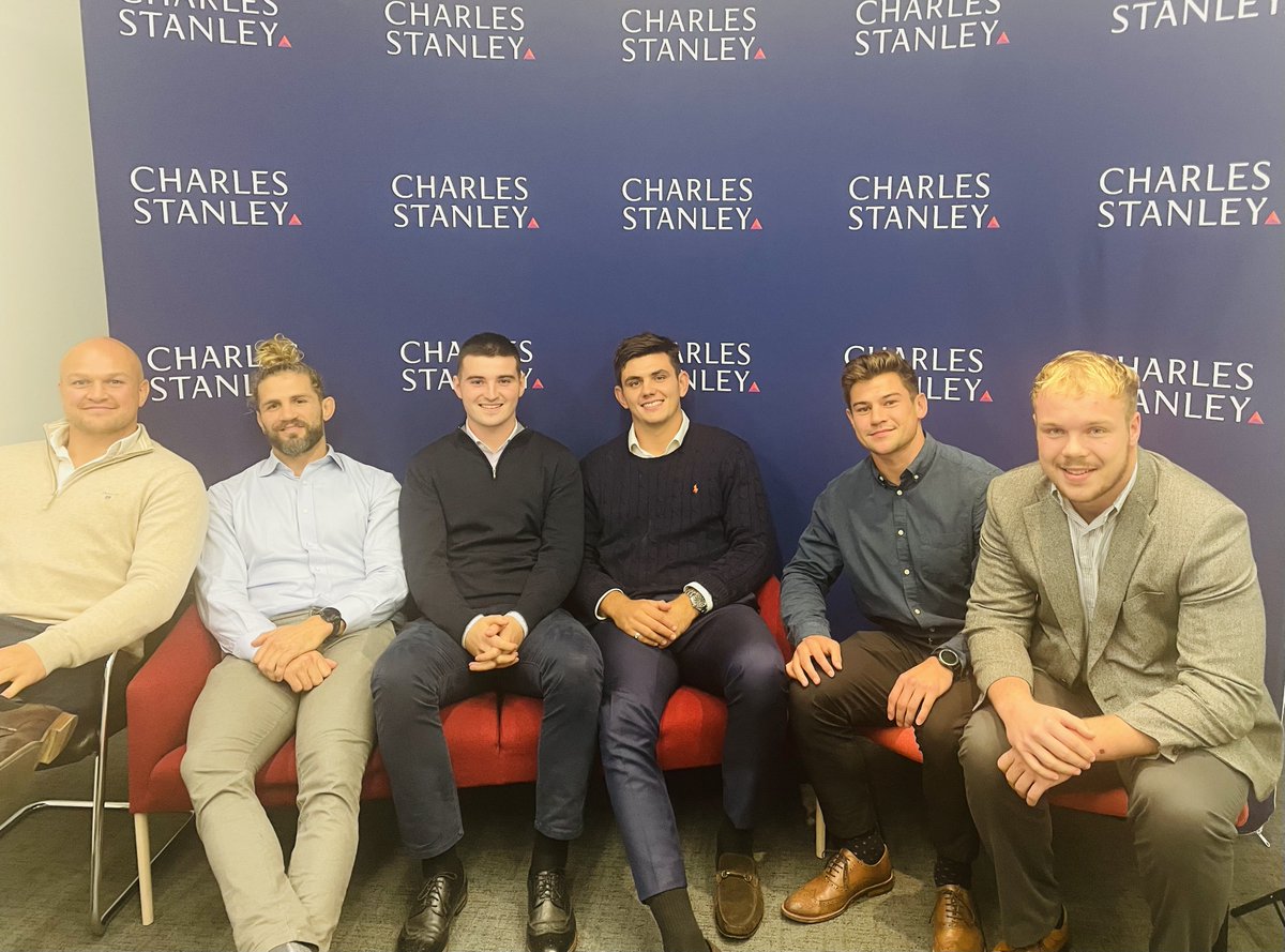 Harlequins π (@harlequins) on Twitter photo πΌ Thanks again to our Official Player Welfare Partner <a href="/_CharlesStanley/">Charles Stanley Wealth Managers</a> for having <a href="/TomLawday/">Tom Lawday</a>, <a href="/lukey_wallace/">Luke Wallace</a>, <a href="/slevin_connor/">Connor Slevin</a>, <a href="/WhiteArchie/">Archie White</a>, Lewis Gjaltema and Will Hobson in for work experience today.
#COYQ πΌ Thanks again to our Official Player Welfare Partner <a href="/_CharlesStanley/">Charles Stanley Wealth Managers</a> for having <a href="/TomLawday/">Tom Lawday</a>, <a href="/lukey_wallace/">Luke Wallace</a>, <a href="/slevin_connor/">Connor Slevin</a>, <a href="/WhiteArchie/">Archie White</a>, Lewis Gjaltema and Will Hobson in for work experience today.
#COYQ