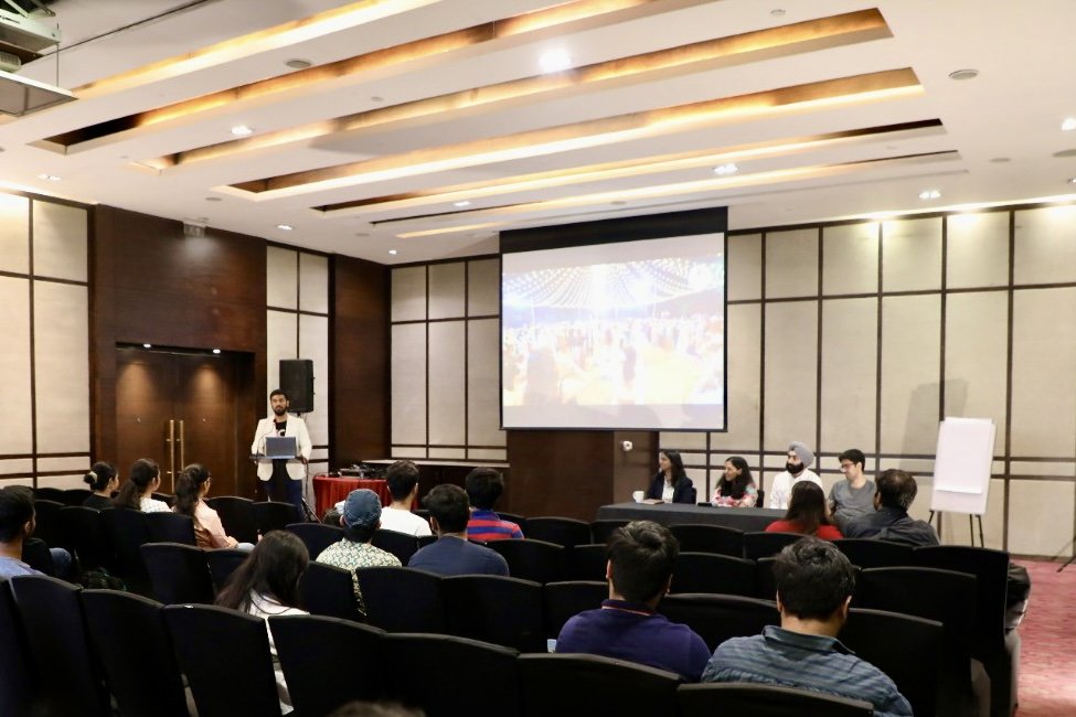 MICA_Ahmedabad's tweet photo. MICA ended its first admission seminar in #Delhi on a high as we witnessed four alumni from different batches talk about their life and experiences at #MICA.
We will continue on this road to MICA. Stay tuned for further updates!
#RoadToMICA #MICASchoolOfIdeas #ThursdayThrowback https://t.co/Q7jPLrGA07