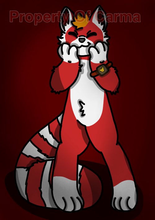 FursGaming's tweet photo. Haven't posted In while due family issues and me forgetting Twitter existed, but here's some of my new sonas artwork I made.

Commissions will be open soon!
#RedPanda #furryart #cute https://t.co/ndHqnxEWIQ
