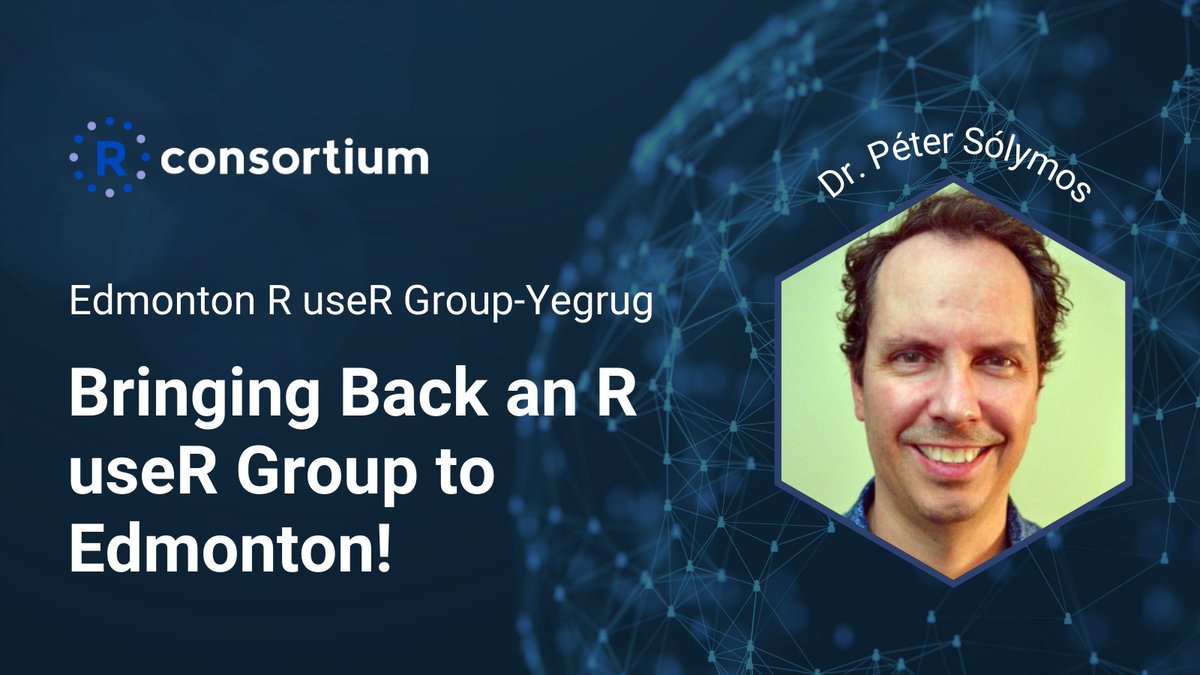 Dr. Péter Sólymos (<a href="/psolymos/">Péter Sólymos</a>), organizer of Edmonton R User Group-Yegrug, shares about the challenges and progress made in bringing the R community back to Edmonton last year. Read more 
#rstats #opensource ➡️ r-consortium.org/blog/2022/10/2…
