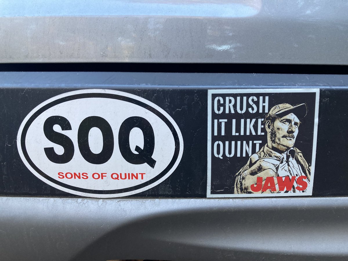 Thanks to <a href="/Aimsel/">Aimsel Ponti</a> for the great “Crush it like Quint” sticker!