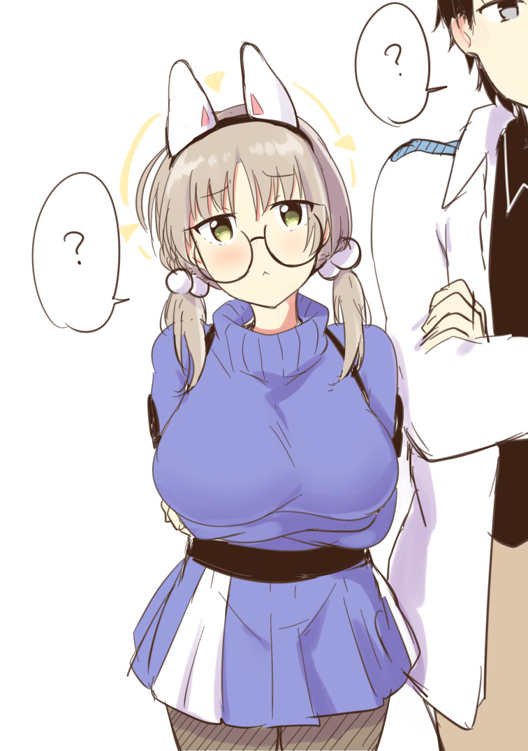 先生と同じポーズを取ってしまう風倉モエ
#ブルアカ 