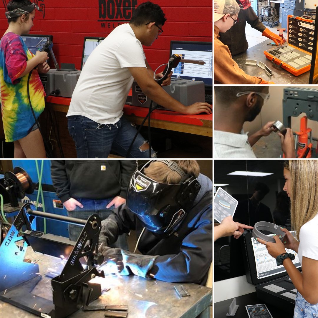 RealityworksInc's tweet photo. Want to save time & money while training welders? Realityworks’ welding solutions feature several cost-effective #welding education tools to help train welders more efficiently: https://t.co/RaH6xGure4
#weldingeducation #weldingsimulator #virtualwelding #WPS #curriculum #CTElife https://t.co/2GN3yEPmhy