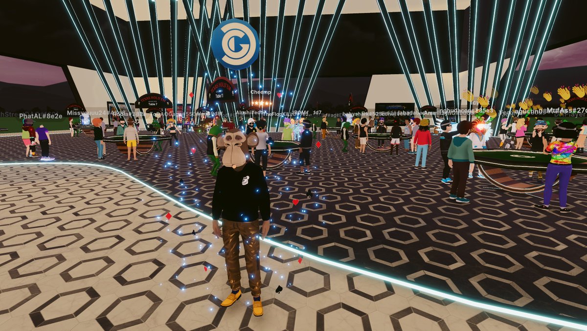SpicyPrawnDG's tweet photo. Breaking news: "No one is actually playing poker."

Definitely not 8x more *concurrent users in a single @DecentralGames venue vs the report of 38 DAU for all of @decentraland. Nothing to see here. Just click the bait pls. 

#duediligence #gernalizm https://t.co/2q9HnSFpv1