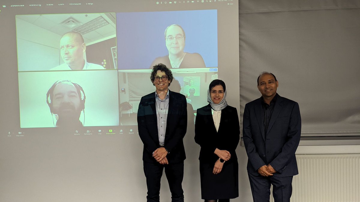 AkashKumar_PD's tweet image. Second PhD defence of the day in our group: Congratulations to Dr. Behnaz Ranjbar for successfully defending her thesis on &apos;Quality-of-Service Aware Design and Management of Embedded Mixed-Criticality Systems&apos;. Thanks to @jeronimo_cas Aviral Srivastava @ADS_TUD Alireza Ejlali.
