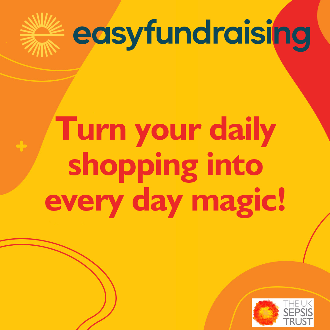 Love to shop online? Easyfundraising will donate to the UK Sepsis Trust every time you buy from your favourite brands, meaning you can support our life-saving work at no extra cost! Find out more at bit.ly/UKSTEasyFundra…