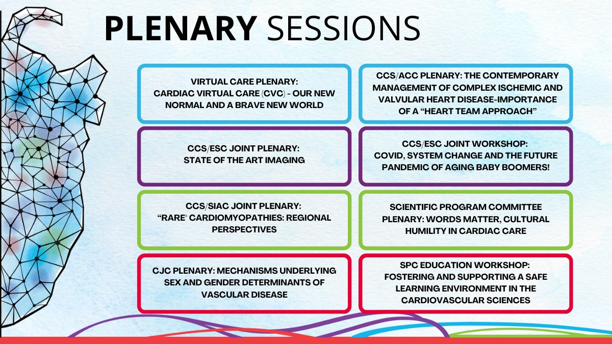 This year's series of #CCCongress plenary sessions is unparalleled! Hear topics on every facet of CV care, including presentations from @ACCinTouch @escardio @SIAC_cardio @STS_CTsurgery @CJCJournals! Can't make it in person? Register as a digital delegate: ow.ly/Lfic50LgNz2