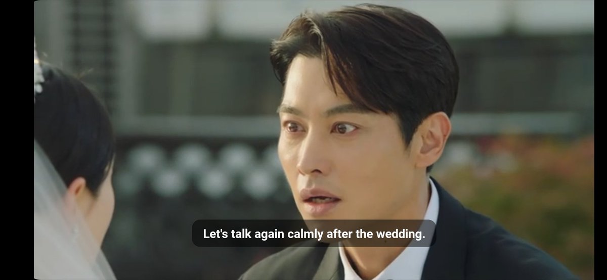 cj_l29's tweet photo. Groom got someone else pregnant and had the AUDACITY to beg to get married first before confessing??? Do we have a competition for the trashiest ex in kdrama? #LoveisforSuckersEp5 https://t.co/p1wO3h3TlP