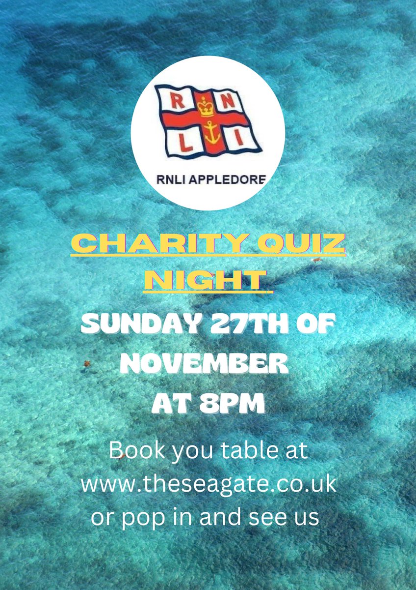 The Seagate, Appledore tweet media