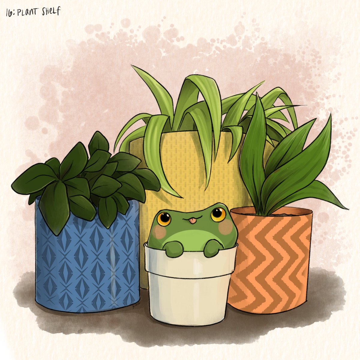 Today’s #froggyfall catch-up is probably my favorite so far! Does anyone have tips for cultivating this interesting Frogtato plant?
#froggyfall #froggyfall2022 #frog #plantshelf