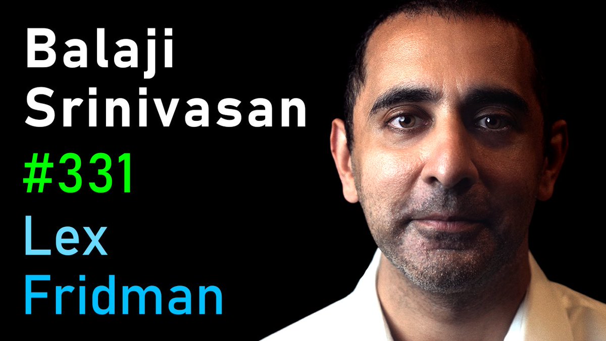 Lex Fridman (@lexfridman) on Twitter photo Here's my conversation with Balaji Srinivasan (<a href="/balajis/">Balaji</a>). We talk for almost 8 hours about how to fix government, social media, science, and the FDA. This was a wild and fascinating ride through ideas of how to build systems that empower human flourishing. youtube.com/watch?v=VeH7qK… Here's my conversation with Balaji Srinivasan (<a href="/balajis/">Balaji</a>). We talk for almost 8 hours about how to fix government, social media, science, and the FDA. This was a wild and fascinating ride through ideas of how to build systems that empower human flourishing. youtube.com/watch?v=VeH7qK…
