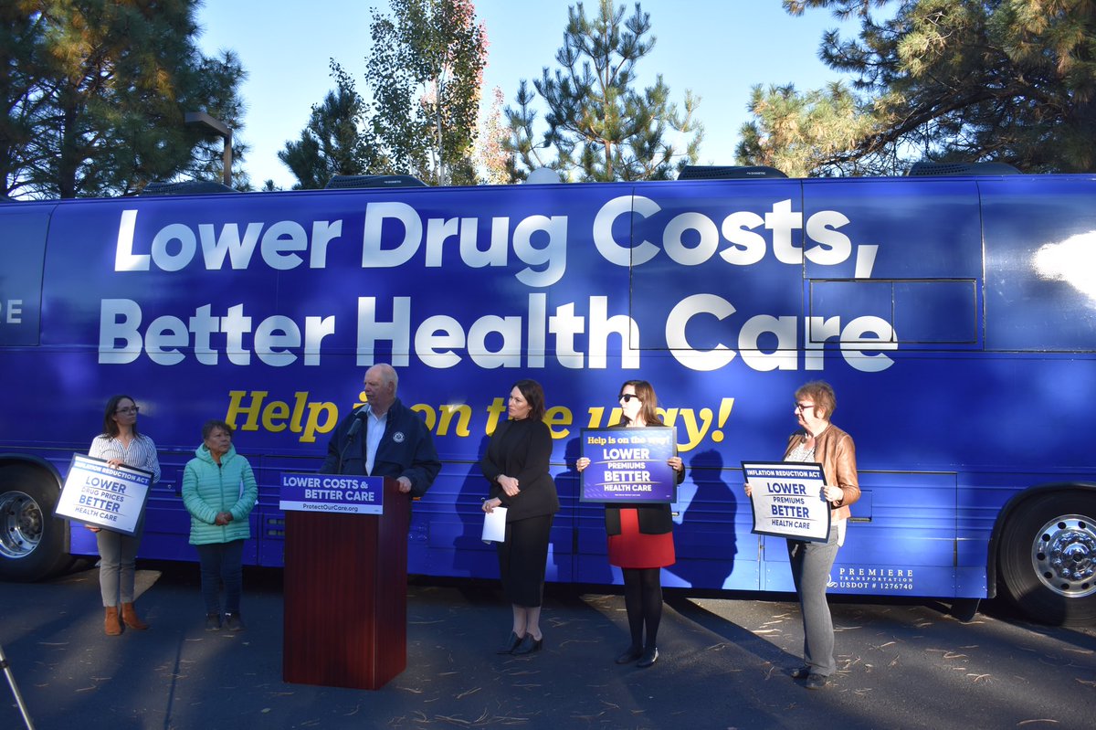 This week, I joined health care staff and advocates for the Flagstaff stop on the @ProtectOurCare #LowerCostsBetterCare bus tour! Proud to have voted in favor of our new law to lower the cost of prescription drugs and health care for Arizona seniors and families.