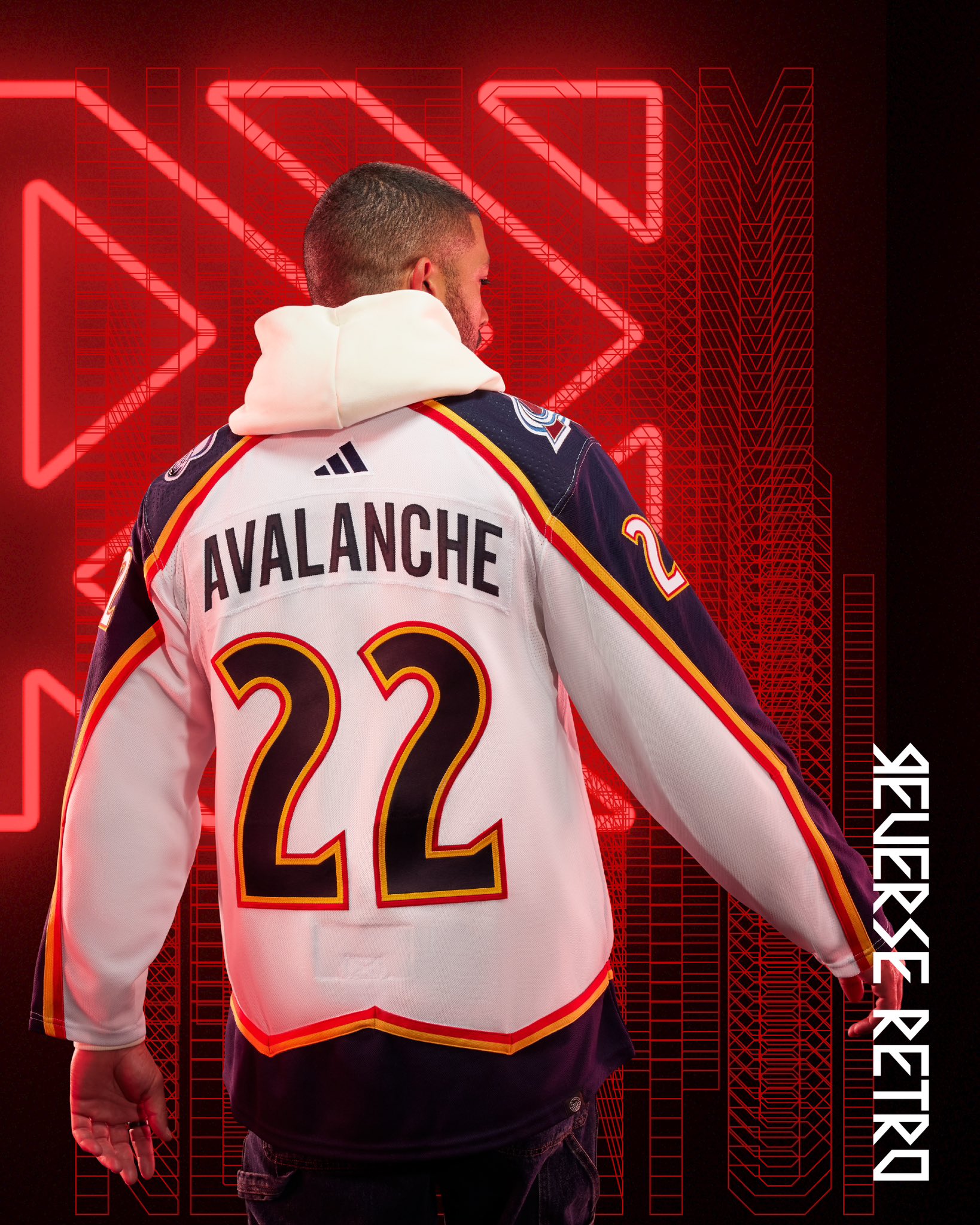 See Colorado Avalanche's 2022 NHL reverse retro uniform