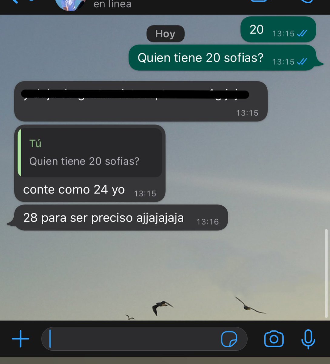 OrneRicchi's tweet photo. 28 Sofias tiene mi novio en ig y me lo dice así muy campante https://t.co/UYiYMPWNrV