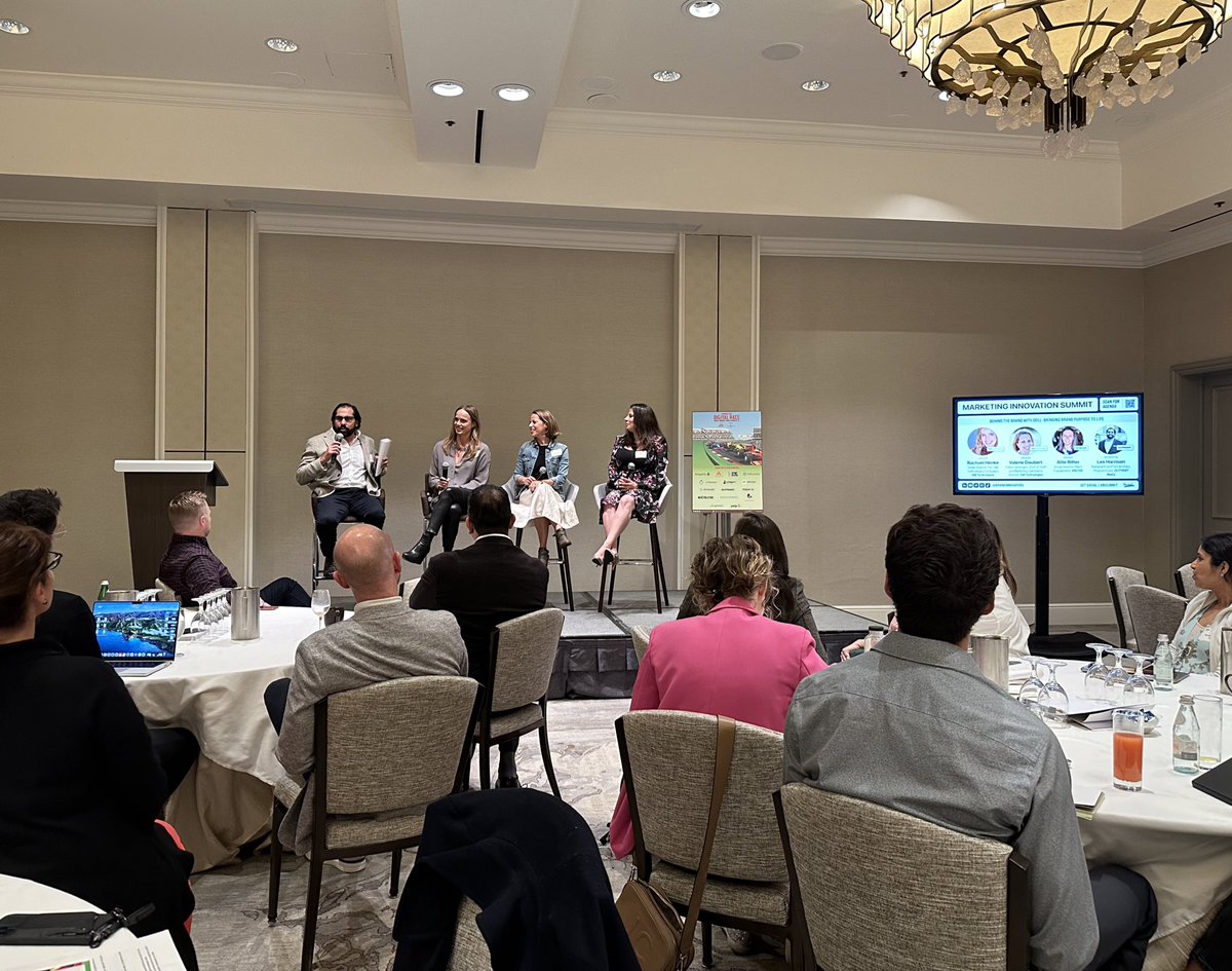 The session on Bringing Brand Purpose to Life with <a href="/DellTech/">Dell Technologies</a> @rachaelhenke <a href="/valeriedaubert/">Valerie</a> is causing a lot of sniffles in the room 🥺 they need to do a collab with <a href="/Kleenex/">Kleenex® Brand</a> ! #BISUMMIT