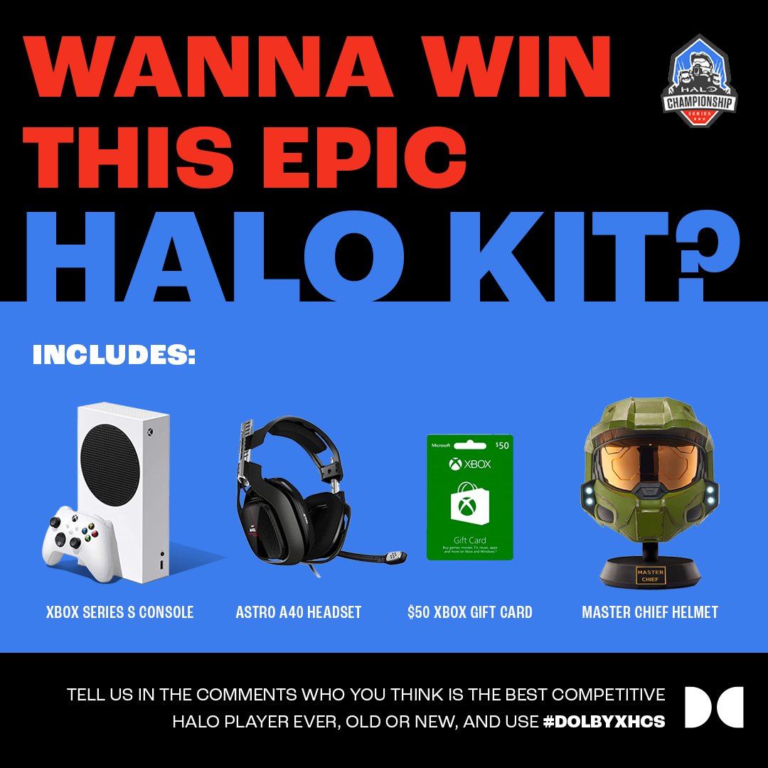 Dolby on Twitter "Who’s the best competitive Halo player ever, old or new? Drop your answer in