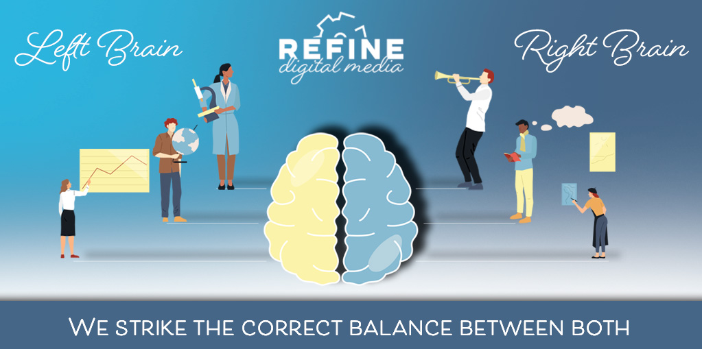 refineccs's tweet photo. A beautiful relationship between the right and left brained minds: that's our team.

We have analytical &amp; creative minds on our team to give justice to you and your brand story. 

#DigitalAgency https://t.co/ZpX1WKOaeE