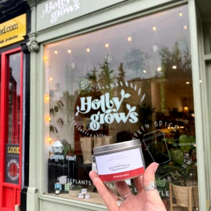 theedinburghcmc's tweet photo. NEW stockist in #Portobello
Holly Grows ๐ฟ๐ฑ๐ชด
Now stocking...
Christmas Spice
Gingerbread
Dark Honey + Sandalwood
Lavender + Chamomile
#Edinburgh #plantshop #EdinburghPlants #EdinburghCoffee https://t.co/ixyX5AtJ49
