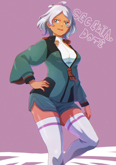 せセリアのインナーと太ももには夢が詰まってる。#水星の魔女 