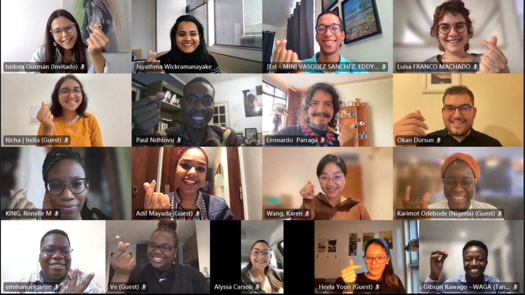 Delighted to have officially met the new cohort of #SDGYoungLeaders earlier this week during our onboarding sessions! 

Looking forward to working together over the next two years to amplify your advocacy &amp; drive the demand for change to make the world a better place for all 🙌