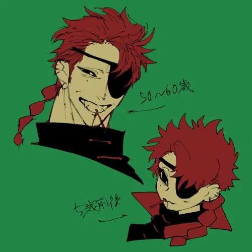 便利な年齢操作#くくばく_キャラ練り 