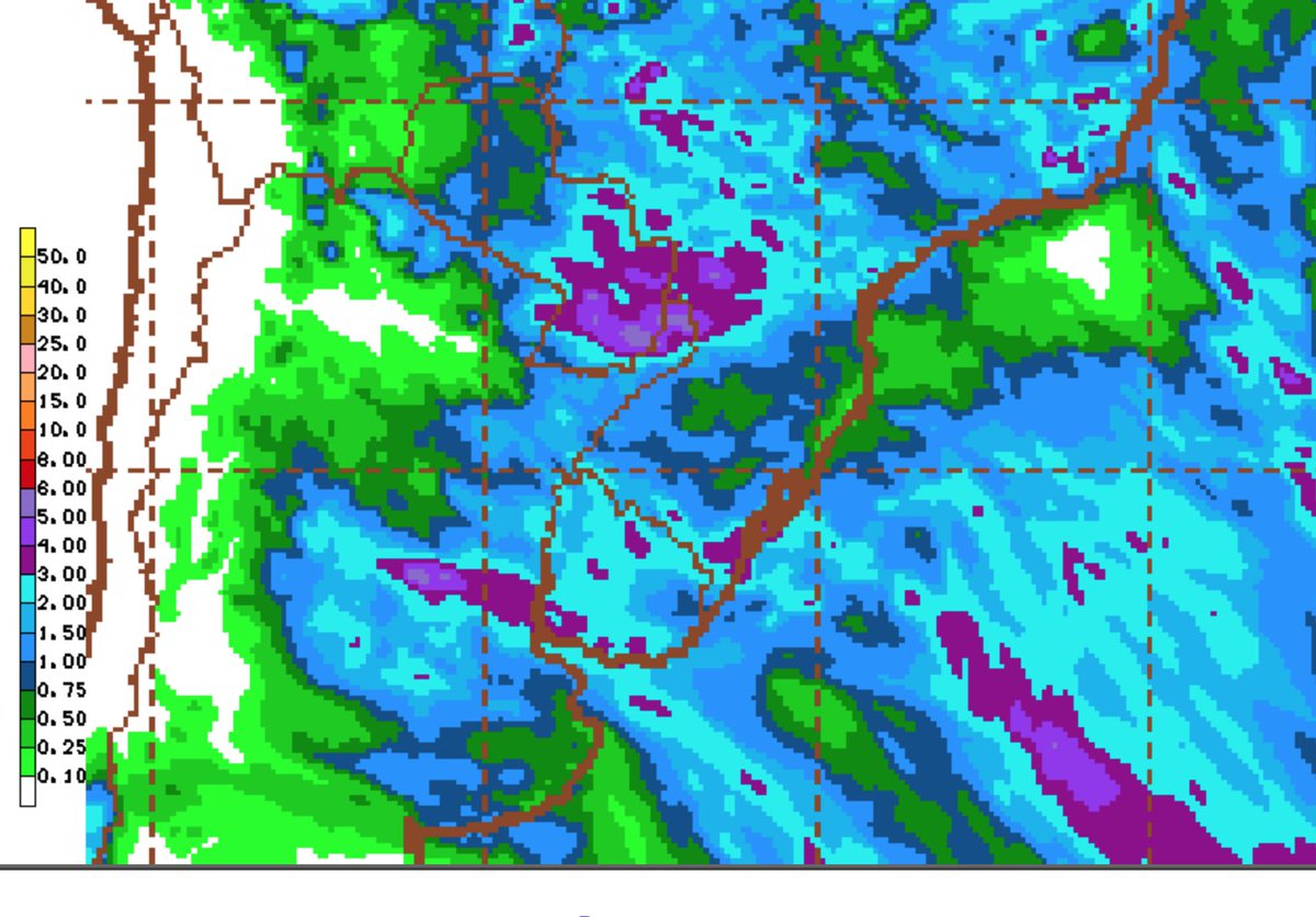 The next 10 days. 3-4 inches and pretty widespread rainfall.