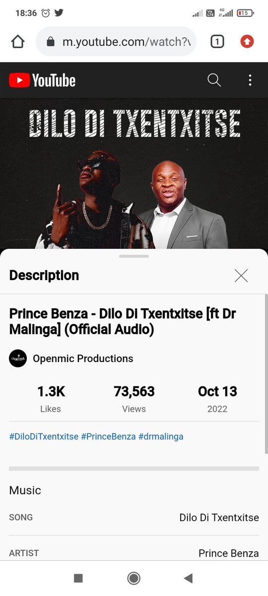 Thank you for more than 70k views in less than a week!🔥🥂

▶️ youtu.be/zSZNTSAcCBc

#diloditxentxitse