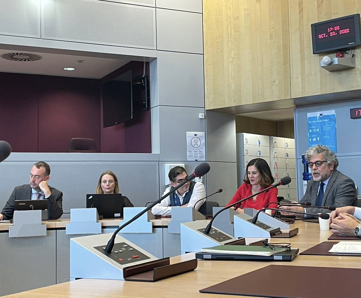 MariaCrisRusso's tweet photo. Day4 of #ScienceCounsellors week brought us to engage in an inspiring exchange with @EUScienceInnovβs Cssr @GabrielMariyaβs Cabinet, with gratitude for the relentless support on the implementation of the #EUGlobalApproach to #Research & #Innovation for a stronger πͺπΊ in the World. https://t.co/1hXzFArteU