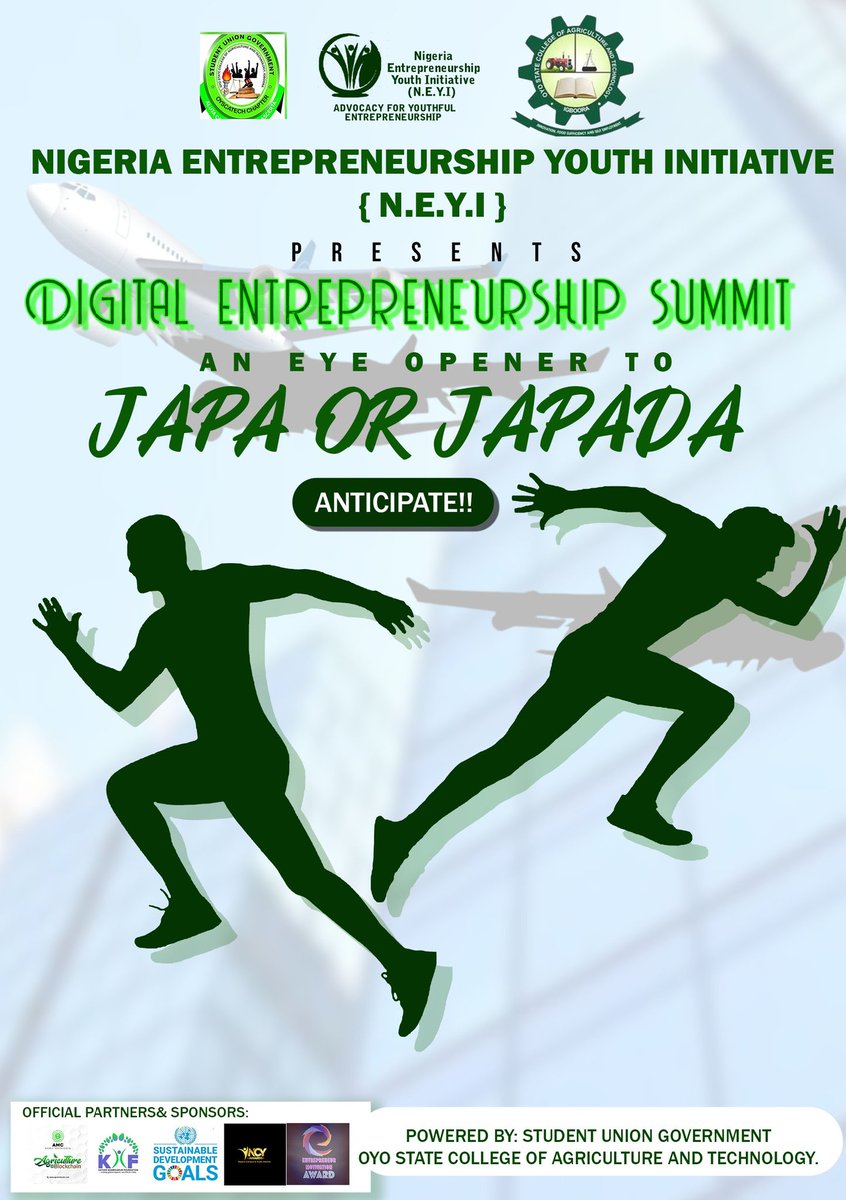 tweet_neyi's tweet photo. Nigeria govt has lost a lot of youthful entrepreneurs who are highly skillful&amp;intellectual to other international countries who pick them up,sees them as resources&amp;utilize them well,Millions of Nigeria youth who are skillful are still here and many wanna JAPA ! 
#NEYI #OYSCATECH https://t.co/FxACvNmoZG