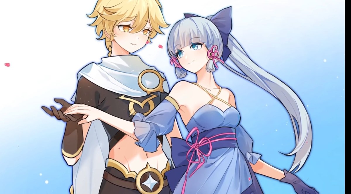 AeyaDaily's tweet photo. Let's Dance💛💙
Credits to 哈米伦的弄笛者 on Bilibili.
#Aether #Ayaka #KamisatoAyaka #Aeyaka #Genshinlmpact https://t.co/fSP9Sh3Nrk