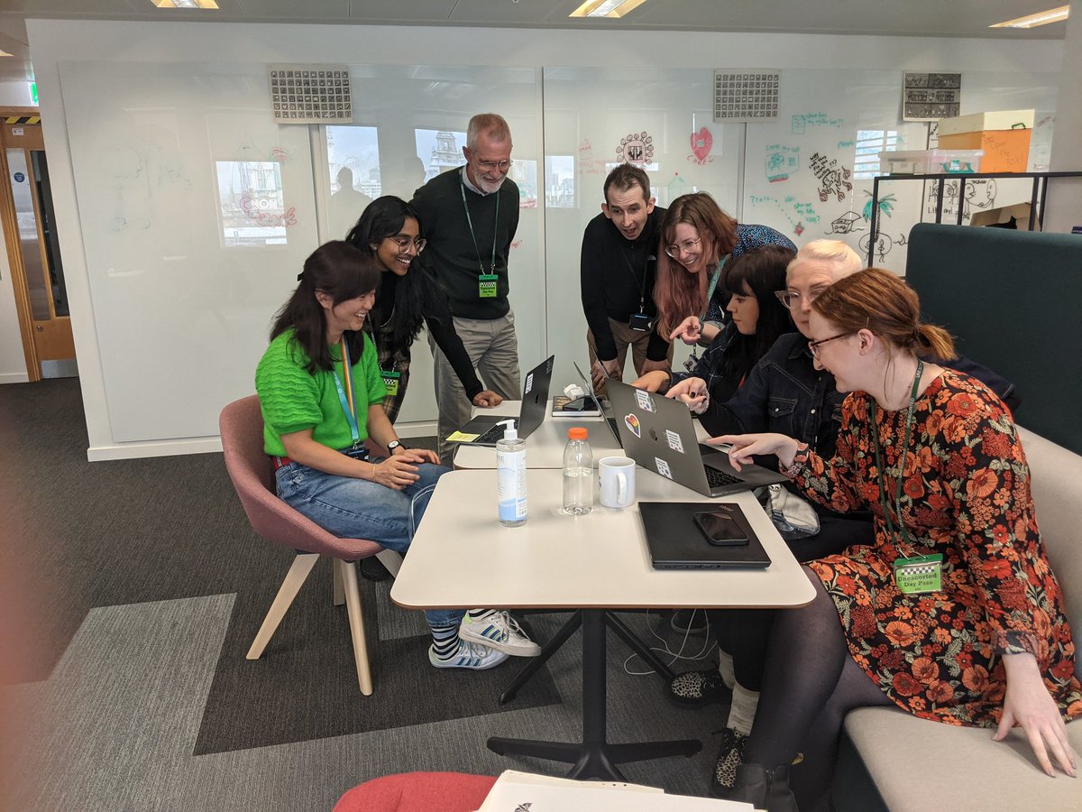 Beverley Newing (@webdevbev) on Twitter photo The Ministry of Justice Digital Accessibility team in full 🎉
Very excited to have such a great team, and looking forward to all the work we've got lined up for this year 💪
<a href="/RooRonks/">Andy Ronksley</a> <a href="/ladymoonan/">Lady Moonan (She / Her)</a> <a href="/mglancy/">Martin Glancy</a> <a href="/AccessibilityC3/">Charlie Turrell</a> <a href="/Justice_Digital/">Justice Digital</a> The Ministry of Justice Digital Accessibility team in full 🎉
Very excited to have such a great team, and looking forward to all the work we've got lined up for this year 💪
<a href="/RooRonks/">Andy Ronksley</a> <a href="/ladymoonan/">Lady Moonan (She / Her)</a> <a href="/mglancy/">Martin Glancy</a> <a href="/AccessibilityC3/">Charlie Turrell</a> <a href="/Justice_Digital/">Justice Digital</a>